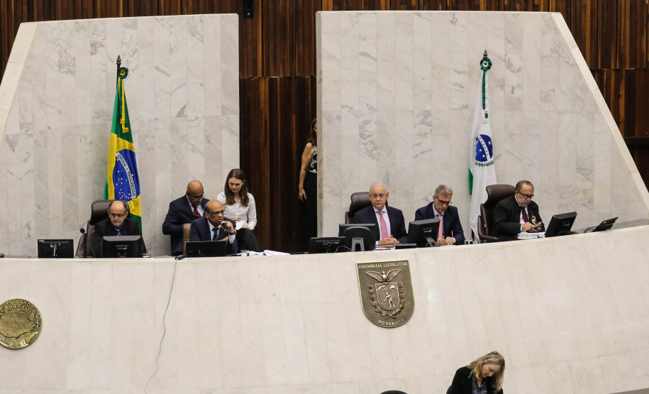 O secretário Renê Garcia Junior, de Estado da Fazenda (SEFA), participa nesta quarta-feira (27), de uma audiência pública  na Assembleia Legislativa do Paraná (ALEP), para apresentação dos dados do Governo relativos ao cumprimento das metas fiscais do terceiro quadrimestre de 2018.  Curitiba, 27/02/2019 -  Foto: Geraldo Bubniak/ANPr