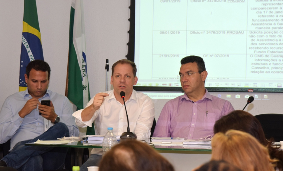 Conselho Estadual de Saúde faz primeira reunião do ano.  -  Curitiba, 28/02/2019  -  Foto:  Diogo Pracz de Oliveira / SESA