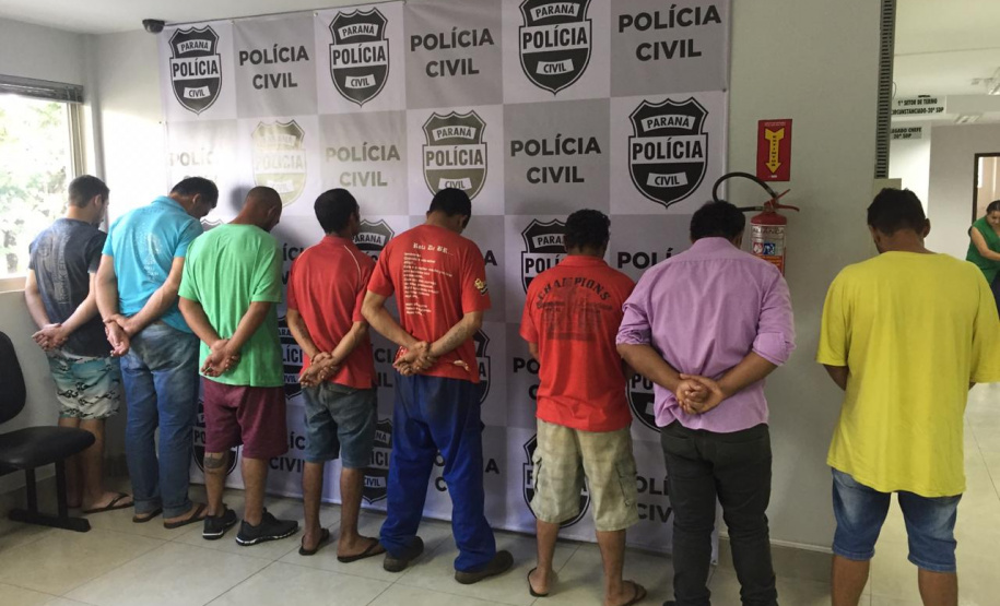 Polícia Civil cumpre mandados de prisão decorrentes de violência contra a mulher em diversas cidades do Paraná nesta sexta-feira (8). A ação conta com a participação de 250 policiais civis e recebeu o nome de Operação Respeito, em alusão ao Dia Internacional da Mulher. As ações tiveram início no sábado de Carnaval e se encerram ao final desta sexta. Foto: Polícia Civil