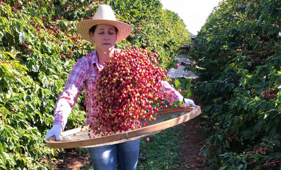 Rosana de Azevedo Felet, cafeicultora e coordenadora do projeto Mulheres do Café de Carlópolis - Foto: Arquvi Pessoal