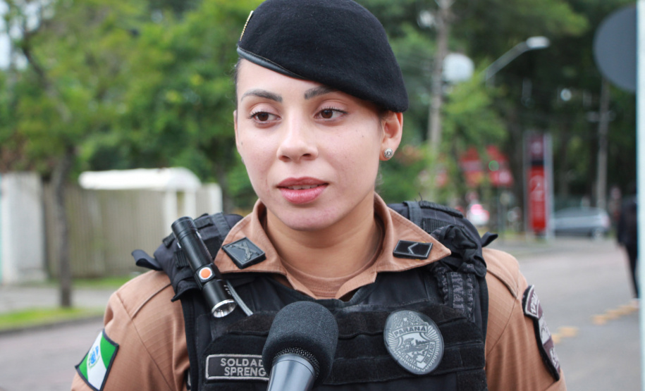 08-03-2019 Dia Internacional da Mulher 12º BPM O 12º Batalhão da Polícia Militar do Paraná decidiu manter o efetivo que atende a área central de Curitiba exclusivamente feminino, nesta sexta-feira, 8 de Março