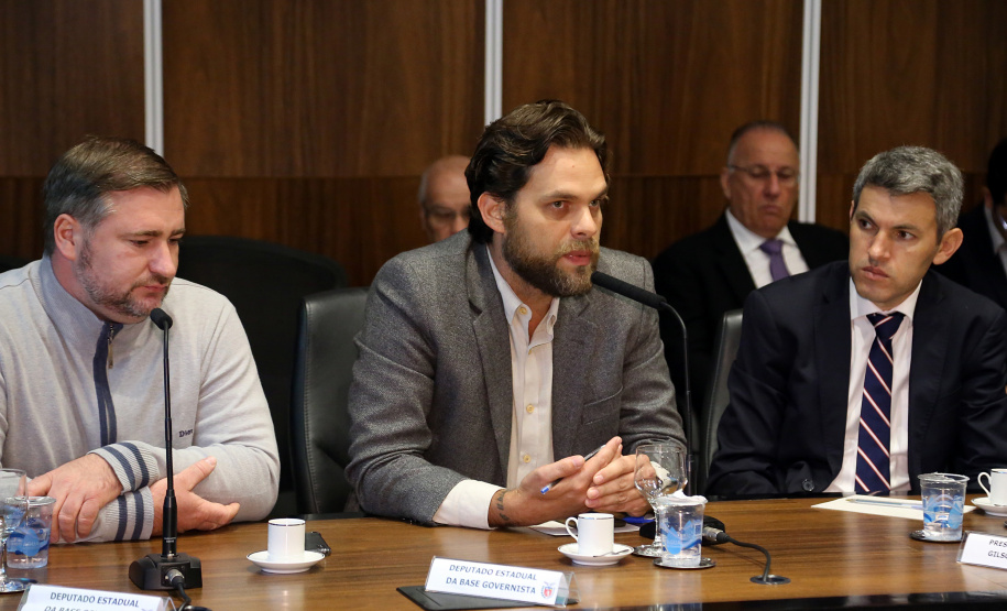 Reunião do secretariado coordenada pelo vice-governador Darci Piana.  -   Curitiba,  12/03/2019  -  Foto: Gilson Abreu/ANPr