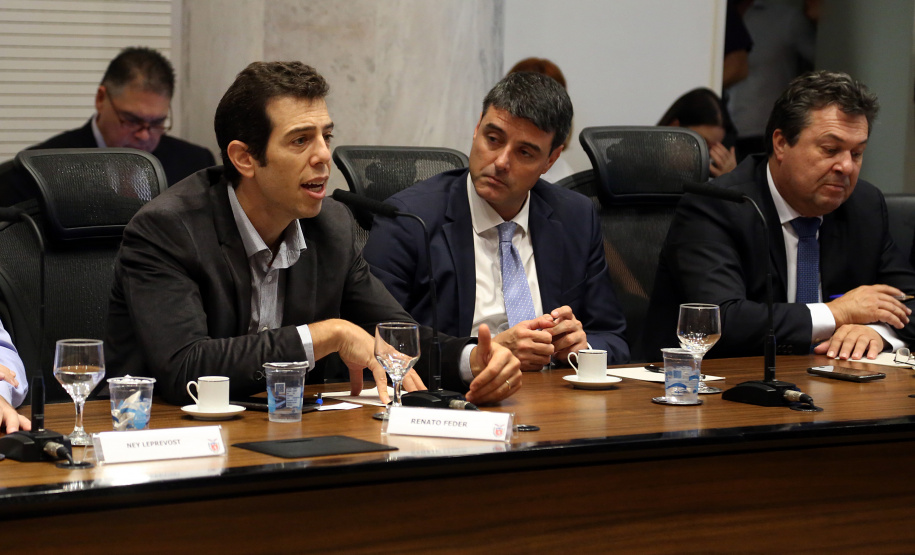 Reunião do secretariado coordenada pelo vice-governador Darci Piana.  -   Curitiba,  12/03/2019  -  Foto: Gilson Abreu/ANPr