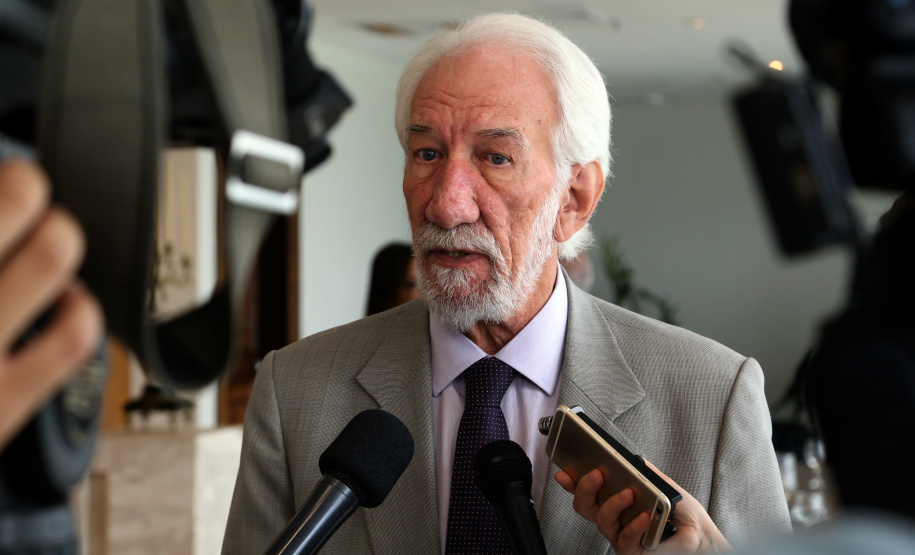 O Governo do Paraná elaborou um projeto de lei que institucionaliza o Programa de Compliance e Integridade na administração pública estadual. A mensagem foi entregue nesta terça-feira (12) ao deputado Hussein Bakri, líder do governo, que encaminhará a proposta na Assembleia Legislativa.  -  Curitiba, 12/03/2019  -  Foto: Gilson Abreu/ANPr