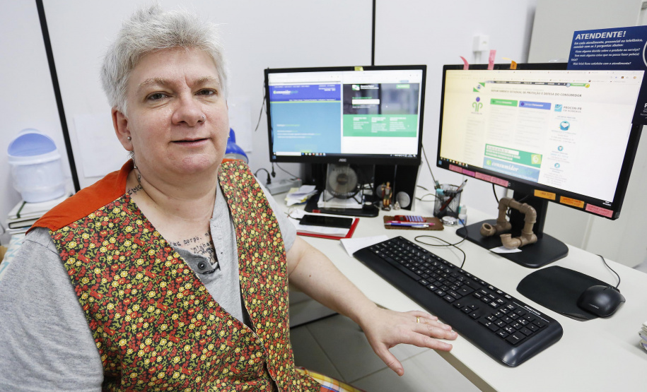 Claudia Sivano, Coordenadora Estadual do Procon-PR - Foto: Arnaldo Alves /Arquivo ANPr.