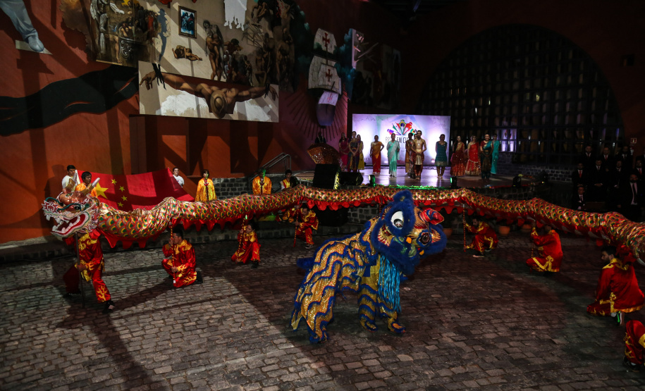 O vice governador Darci Piana no Memorial de Curitiba durante a abertura da 1ª Reunião do Grupo BRICS 2019, grupo econômico formado por autoridades do Brasil, Rússia, Índia, China e África do Sul para debater questões econômicas relacionadas aos países. Curitiba, 13/03/2019 - Foto: Geraldo Bubniak/ANPr