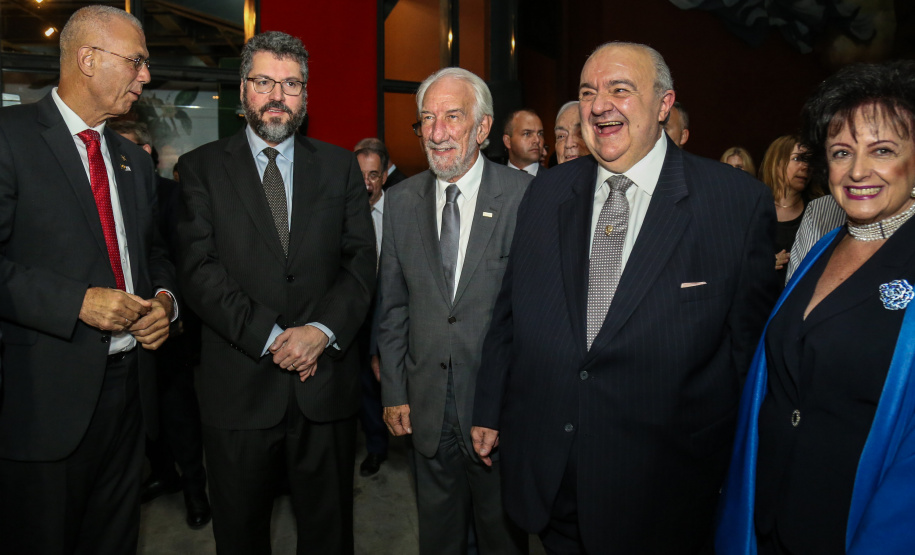 O vice governador Darci Piana no Memorial de Curitiba durante a abertura da 1ª Reunião do Grupo BRICS 2019, grupo econômico formado por autoridades do Brasil, Rússia, Índia, China e África do Sul para debater questões econômicas relacionadas aos países. Curitiba, 13/03/2019 - Foto: Geraldo Bubniak/ANPr