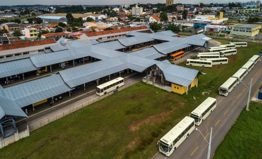 Novos Ônibus no Terminal de Pinhais. 15/03/2019
Foto: Maurilio Cheli