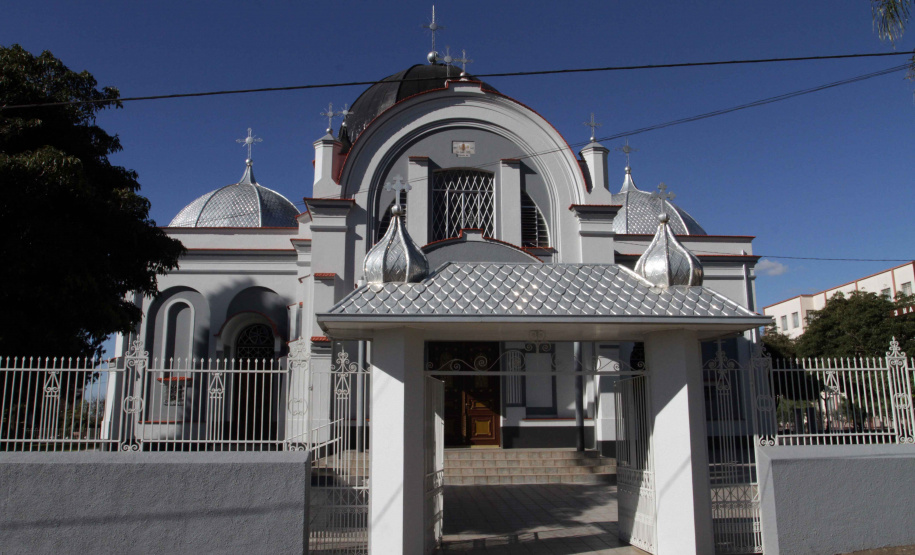Na igreja de São Josafat, tombada pelo Estado, a celebração litúrgica ainda segue o Rito Oriental Ucraíno-Católico.Prudentópolis. Foto: Arnaldo Alves/ANPr