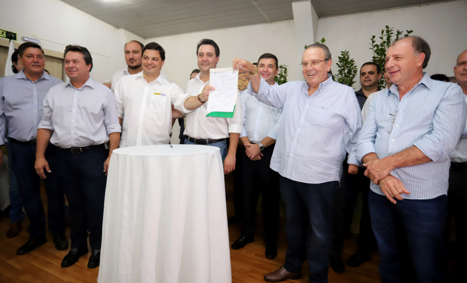 Governador Carlos Massa Ratinho Junior visita a Expo Umuarama e anuncia recursos para investimentos em infraestrutura e melhoria urbana no município. - Umuarama, 15/03/2019 - Foto: José Fernando Ogura/ANPr