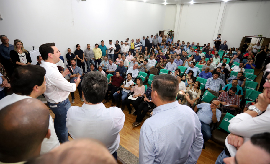 Governador Carlos Massa Ratinho Junior visita a Expo Umuarama e anuncia recursos para investimentos em infraestrutura e melhoria urbana no município. - Umuarama, 15/03/2019 - Foto: José Fernando Ogura/ANPr