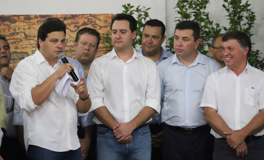 Governador Carlos Massa Ratinho Junior visita a Expo Umuarama e anuncia recursos para investimentos em infraestrutura e melhoria urbana no município. - Umuarama, 15/03/2019 - Foto: José Fernando Ogura/ANPr