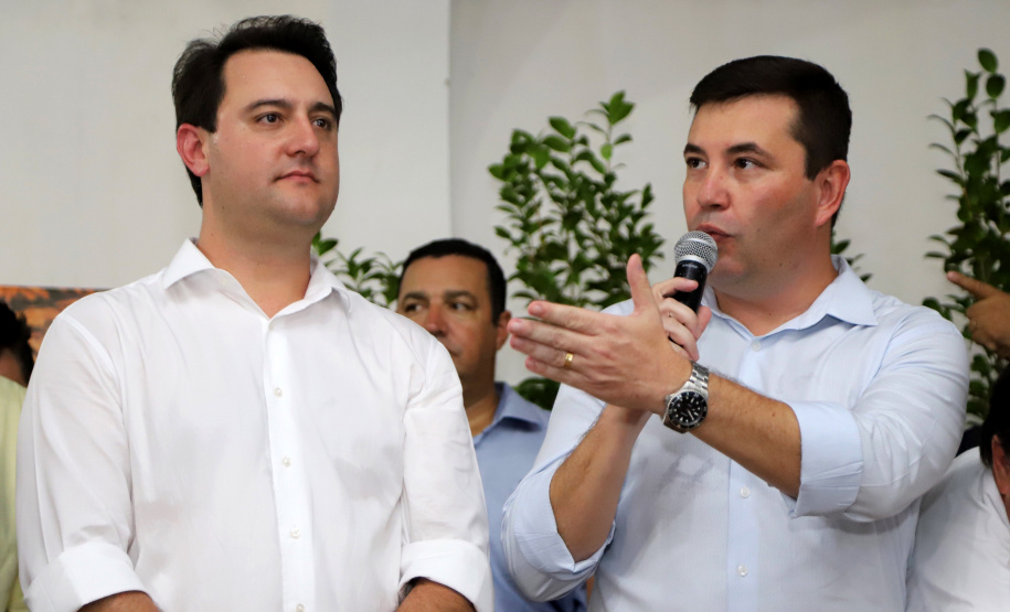 Governador Carlos Massa Ratinho Junior visita a Expo Umuarama e anuncia recursos para investimentos em infraestrutura e melhoria urbana no município. - Umuarama, 15/03/2019 - Foto: José Fernando Ogura/ANPr