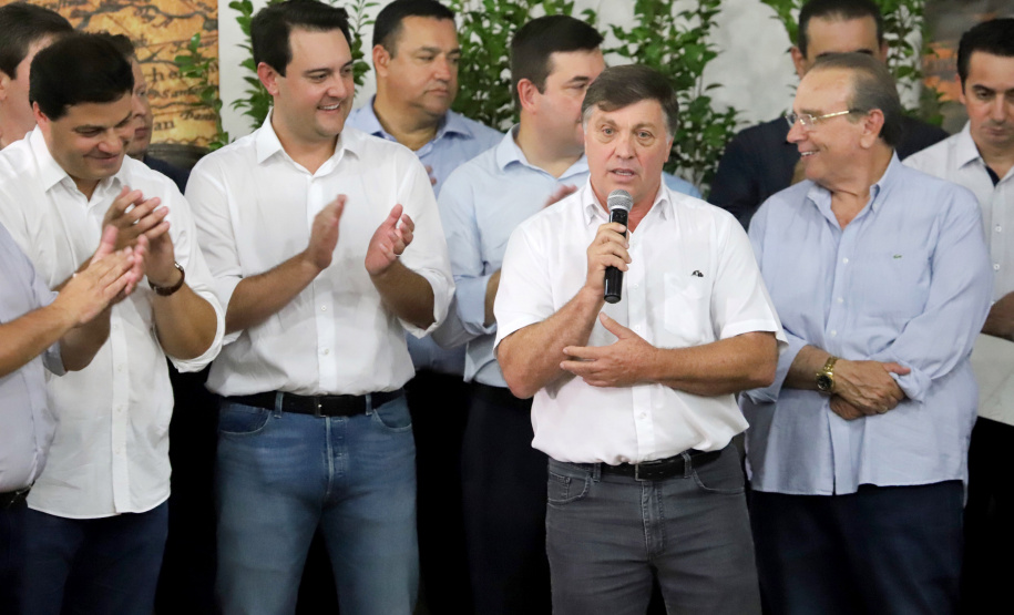 Governador Carlos Massa Ratinho Junior visita a Expo Umuarama e anuncia recursos para investimentos em infraestrutura e melhoria urbana no município. - Umuarama, 15/03/2019 - Foto: José Fernando Ogura/ANPr