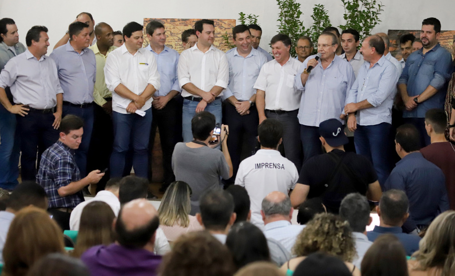 Governador Carlos Massa Ratinho Junior visita a Expo Umuarama e anuncia recursos para investimentos em infraestrutura e melhoria urbana no município. - Umuarama, 15/03/2019 - Foto: José Fernando Ogura/ANPr