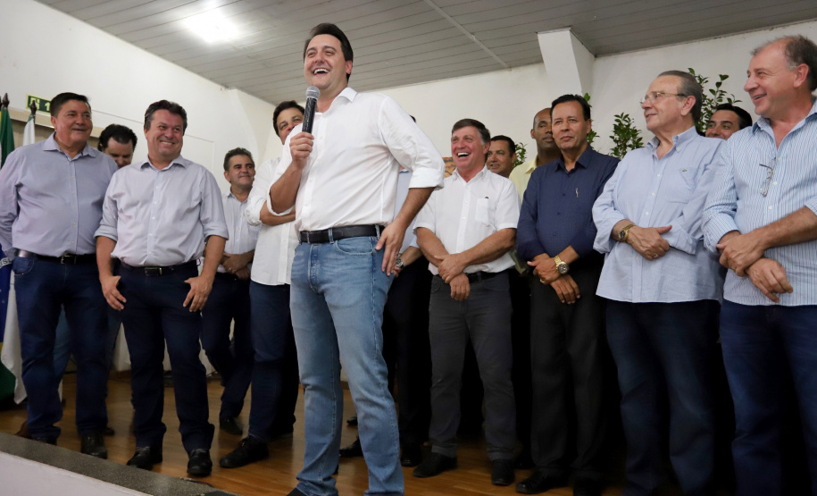 Governador Carlos Massa Ratinho Junior visita a Expo Umuarama e anuncia recursos para investimentos em infraestrutura e melhoria urbana no município. - Umuarama, 15/03/2019 - Foto: José Fernando Ogura/ANPr