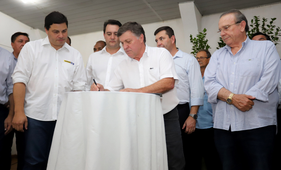Governador Carlos Massa Ratinho Junior visita a Expo Umuarama e anuncia recursos para investimentos em infraestrutura e melhoria urbana no município. - Umuarama, 15/03/2019 - Foto: José Fernando Ogura/ANPr