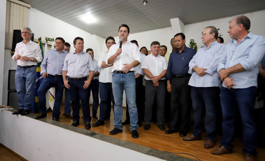 Governador Carlos Massa Ratinho Junior visita a Expo Umuarama e anuncia recursos para investimentos em infraestrutura e melhoria urbana no município. - Umuarama, 15/03/2019 - Foto: José Fernando Ogura/ANPr