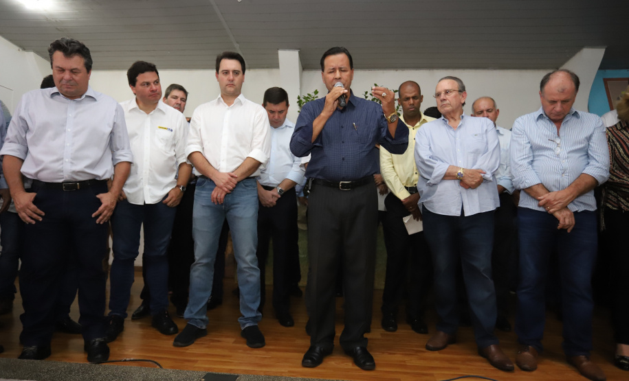 Governador Carlos Massa Ratinho Junior visita a Expo Umuarama e anuncia recursos para investimentos em infraestrutura e melhoria urbana no município. - Umuarama, 15/03/2019 - Foto: José Fernando Ogura/ANPr