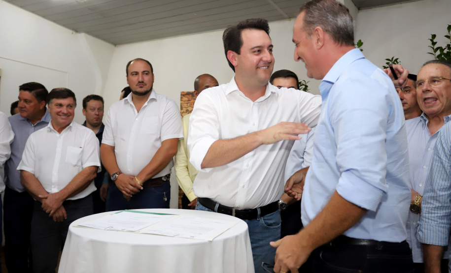 Governador Carlos Massa Ratinho Junior visita a Expo Umuarama e anuncia recursos para investimentos em infraestrutura e melhoria urbana no município. - Umuarama, 15/03/2019 - Foto: José Fernando Ogura/ANPr