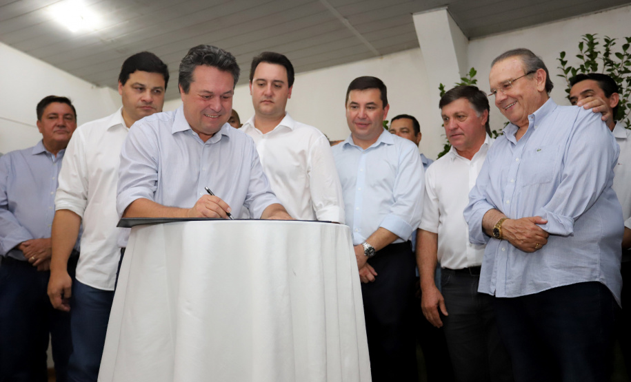 Governador Carlos Massa Ratinho Junior visita a Expo Umuarama e anuncia recursos para investimentos em infraestrutura e melhoria urbana no município. - Umuarama, 15/03/2019 - Foto: José Fernando Ogura/ANPr