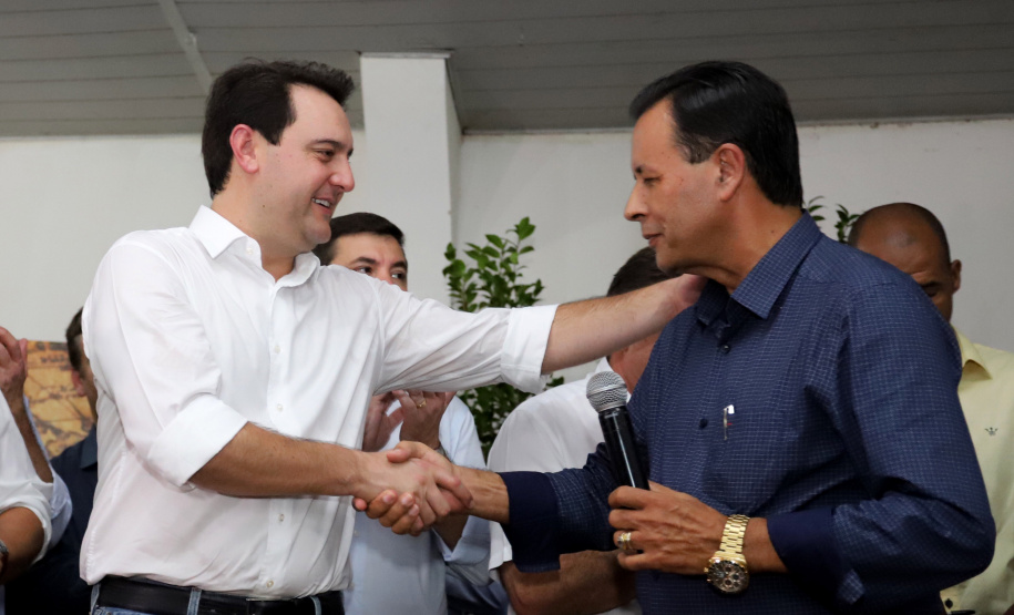 Governador Carlos Massa Ratinho Junior visita a Expo Umuarama e anuncia recursos para investimentos em infraestrutura e melhoria urbana no município. - Umuarama, 15/03/2019 - Foto: José Fernando Ogura/ANPr