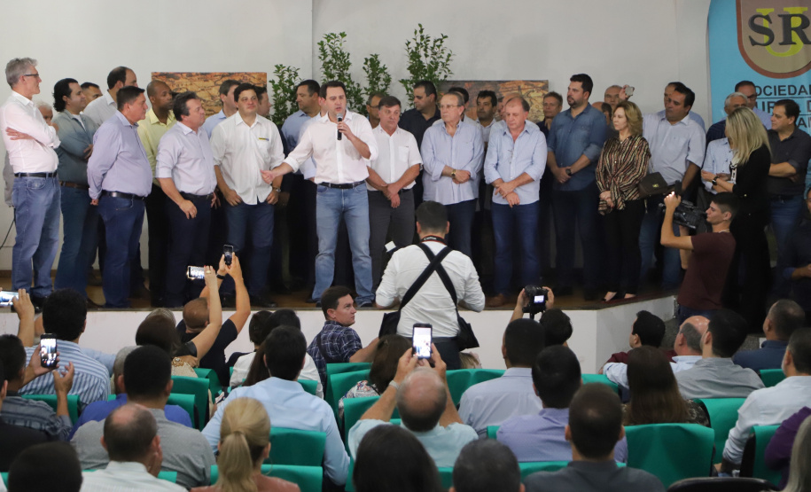 Governador Carlos Massa Ratinho Junior visita a Expo Umuarama e anuncia recursos para investimentos em infraestrutura e melhoria urbana no município. - Umuarama, 15/03/2019 - Foto: José Fernando Ogura/ANPr