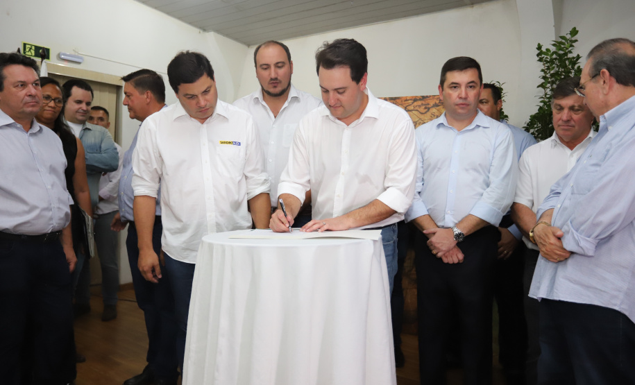 Governador Carlos Massa Ratinho Junior visita a Expo Umuarama e anuncia recursos para investimentos em infraestrutura e melhoria urbana no município. - Umuarama, 15/03/2019 - Foto: José Fernando Ogura/ANPr