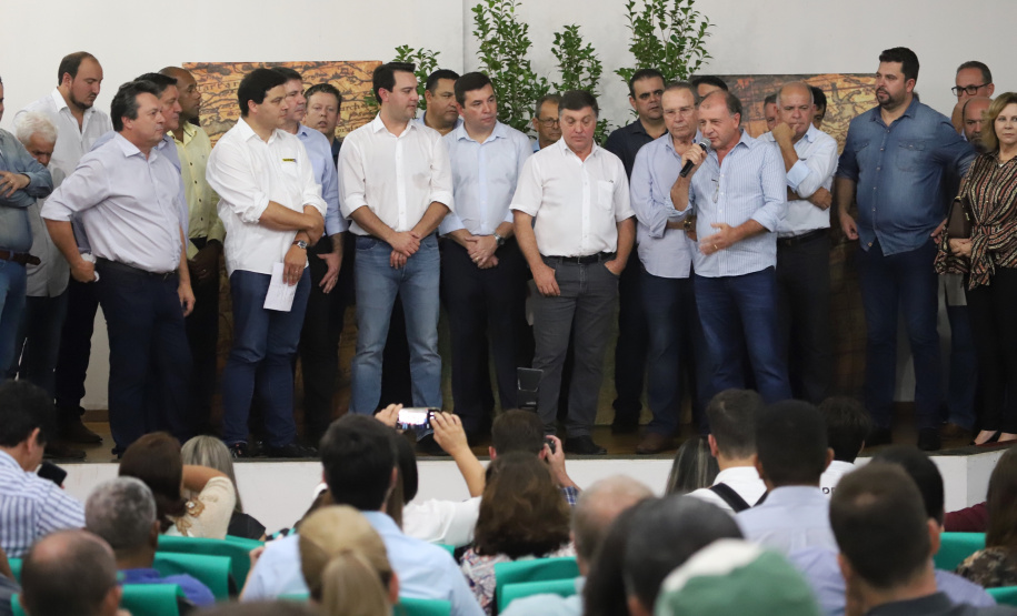 Governador Carlos Massa Ratinho Junior visita a Expo Umuarama e anuncia recursos para investimentos em infraestrutura e melhoria urbana no município. - Umuarama, 15/03/2019 - Foto: José Fernando Ogura/ANPr