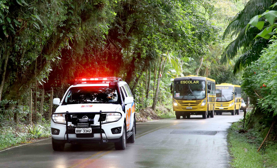 A Coordenadoria Estadual de Proteção e Defesa Civil realiza simulado de abandono com comunidade em área de risco de Morretes, no Litoral do Paraná. - Morretes, 16/03/2019 - Foto: Jaelson Lucas/ANPr