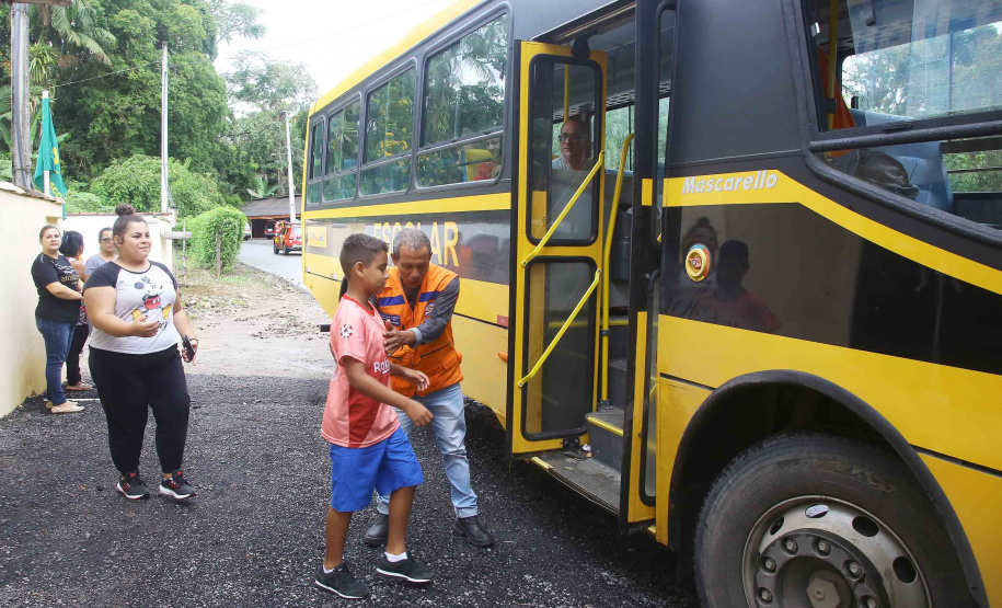 A Coordenadoria Estadual de Proteção e Defesa Civil realiza simulado de abandono com comunidade em área de risco de Morretes, no Litoral do Paraná. - Morretes, 16/03/2019 - Foto: Jaelson Lucas/ANPr