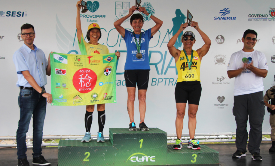 Em comemoração aos 67 anos do Batalhão de Polícia de Trânsito, 1,2 mil pessoas participaram da quarta edição da Corrida Solidária Provopar Estadual e BPTran neste domingo (17) em Curitiba. Os atletas, profissionais e amadores, correram 3 km, 5 km e 10 km em prol da solidariedade. Foto: Soldado Fernando Chauchuti/PMPR
