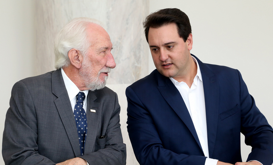 Almoço e apresentação do plano de metas do governo,com governador Carlos Massa Ratinho Junior, bancada federal, senadores e Paulo Rabello.Foto de Gilson Abreu/ANPr
