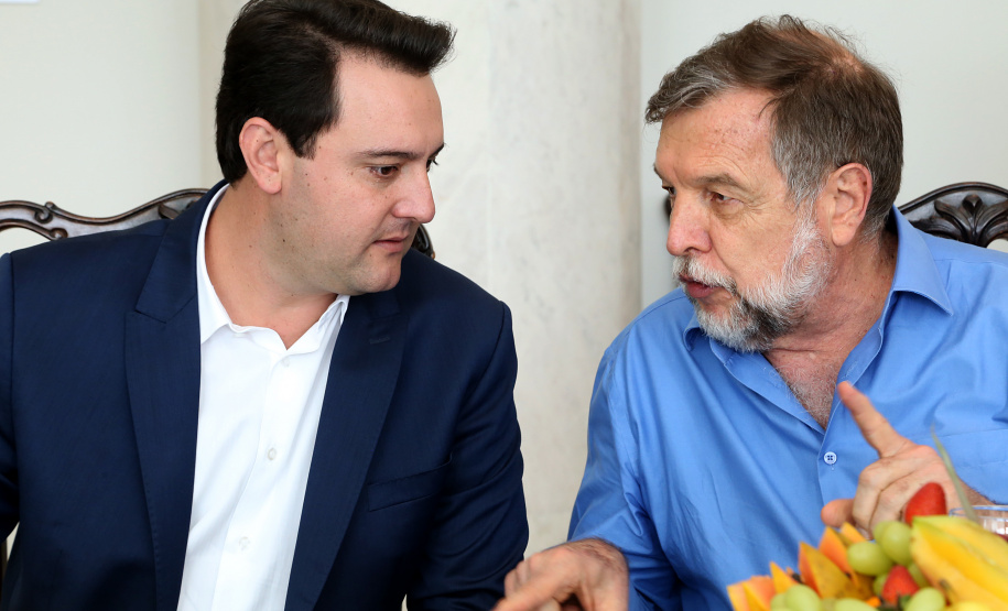 Almoço e apresentação do plano de metas do governo,com governador Carlos Massa Ratinho Junior, bancada federal, senadores e Paulo Rabello.Foto de Gilson Abreu/ANPr