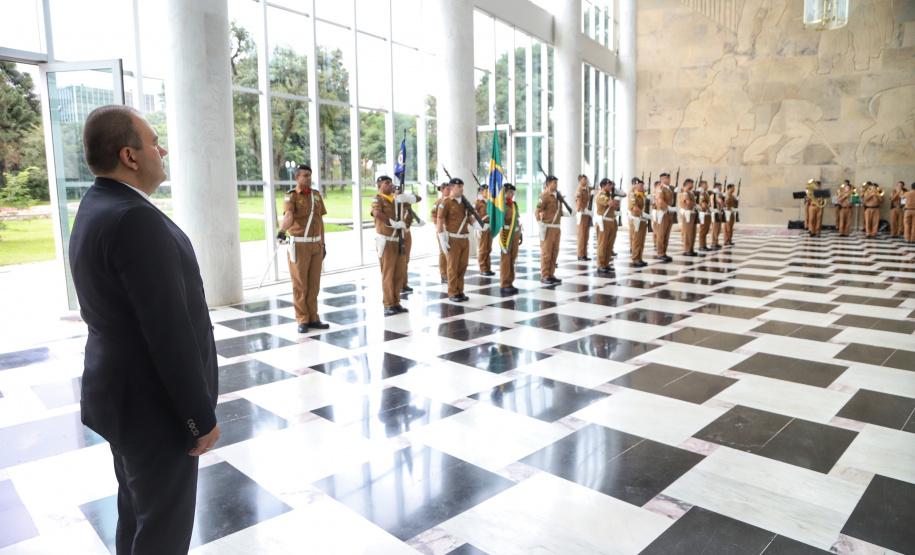 Vice-governador Darci Piana recebe o embaixador da República da Macedônia do Norte, Ivica Bocevski - Curitiba, 18/03/2019 - Foto: José Fernando Ogurta/ANPr