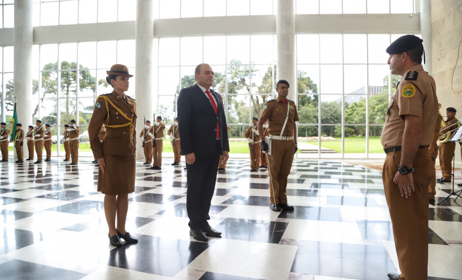 Vice-governador Darci Piana recebe o embaixador da República da Macedônia do Norte, Ivica Bocevski - Curitiba, 18/03/2019 - Foto: José Fernando Ogurta/ANPr