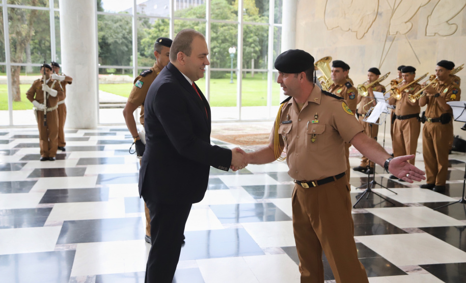 Vice-governador Darci Piana recebe o embaixador da República da Macedônia do Norte, Ivica Bocevski - Curitiba, 18/03/2019 - Foto: José Fernando Ogurta/ANPr
