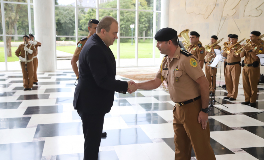 Vice-governador Darci Piana recebe o embaixador da República da Macedônia do Norte, Ivica Bocevski - Curitiba, 18/03/2019 - Foto: José Fernando Ogurta/ANPr