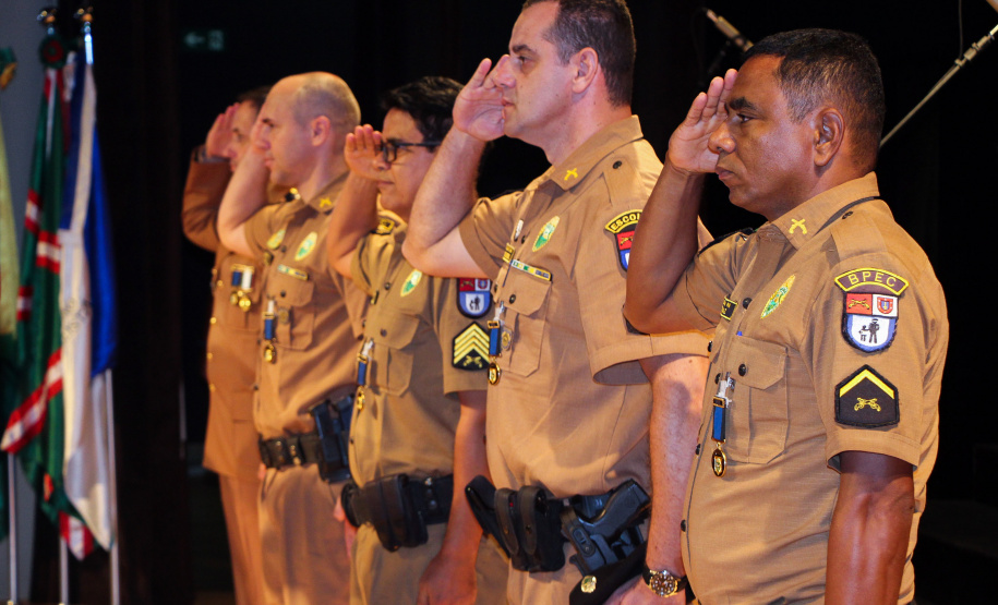 19-03-2019 Solenidade em Comemoração ao 11º Aniversário do BPEC Curitiba, 19 de março de 2019. Solenidade em Comemoração ao 11º Aniversário do BPEC - Curitiba, 19/03/2019 - Foto: Soldado Amanda Morais