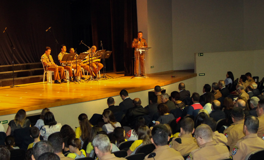 19-03-2019 Solenidade em Comemoração ao 11º Aniversário do BPEC Curitiba, 19 de março de 2019. Solenidade em Comemoração ao 11º Aniversário do BPEC - Curitiba, 19/03/2019 - Foto: Soldado Amanda Morais
