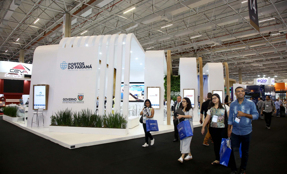 Governador Carlos Massa Ratinho Junior visita feira Intermodal em São Paulo. São Paulo,19/03/2019 - Foto:Jaelson Lucas / ANPr