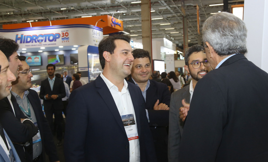 Governador Carlos Massa Ratinho Junior visita feira Intermodal em São Paulo. São Paulo,19/03/2019 - Foto:Jaelson Lucas / ANPr