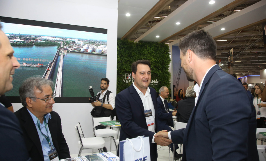 Governador Carlos Massa Ratinho Junior visita feira Intermodal em São Paulo. São Paulo,19/03/2019 - Foto:Jaelson Lucas / ANPr