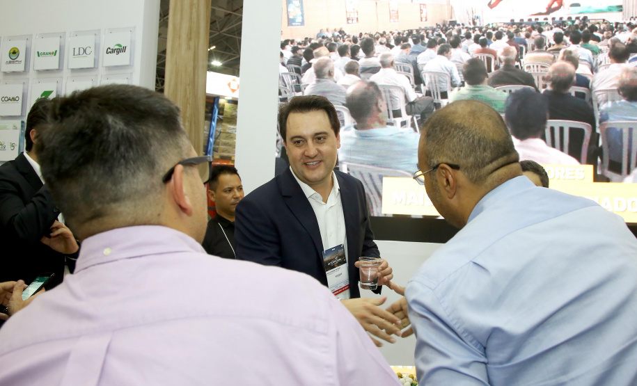 Governador Carlos Massa Ratinho Junior visita feira Intermodal em São Paulo. São Paulo,19/03/2019 - Foto:Jaelson Lucas / ANPr