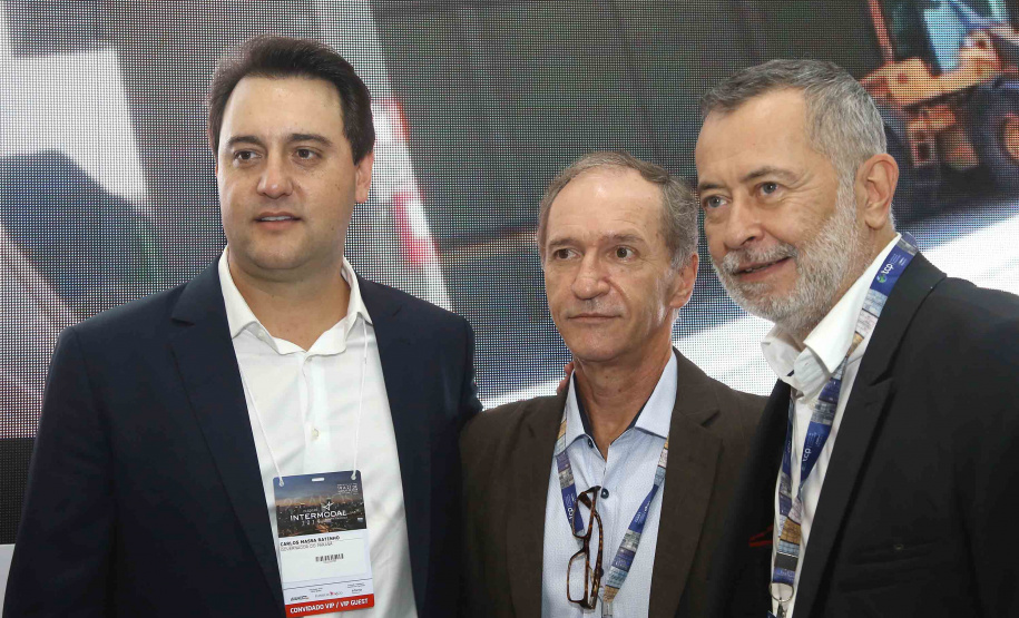 Governador Carlos Massa Ratinho Junior visita feira Intermodal em São Paulo. São Paulo,19/03/2019 - Foto:Jaelson Lucas / ANPr