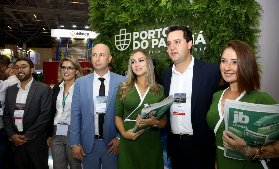 Governador Carlos Massa Ratinho Junior visita feira Intermodal em São Paulo. São Paulo,19/03/2019 - Foto:Jaelson Lucas / ANPr