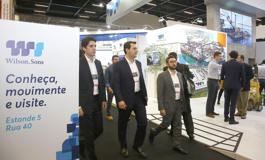 Governador Carlos Massa Ratinho Junior visita feira Intermodal em São Paulo. São Paulo,19/03/2019 - Foto:Jaelson Lucas / ANPr
