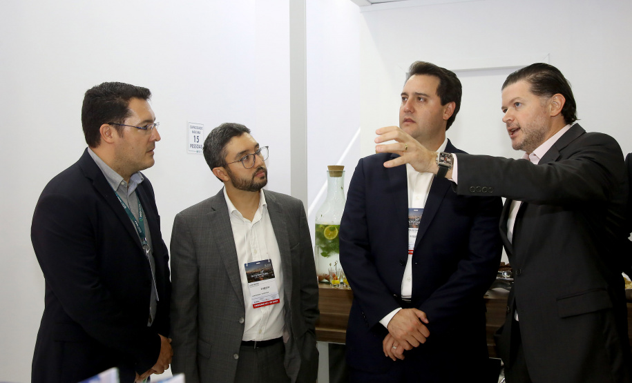 Governador Carlos Massa Ratinho Junior visita feira Intermodal em São Paulo. São Paulo,19/03/2019 - Foto:Jaelson Lucas / ANPr