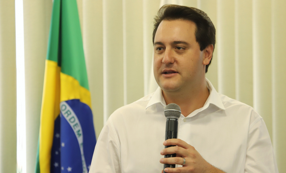 Governador Carlos Massa Ratinho Junior libera recursos para pavimentação asfáltica em Araucária. - Araucária, 20/03/2019 - Foto: José Fernando Ogura/ANPr