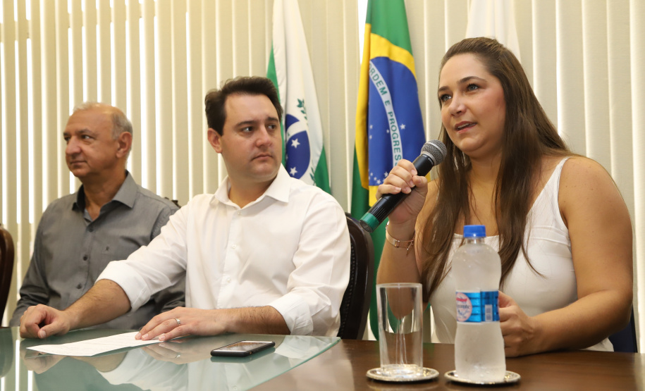 Governador Carlos Massa Ratinho Junior libera recursos para pavimentação asfáltica em Araucária. - Araucária, 20/03/2019 - Foto: José Fernando Ogura/ANPr